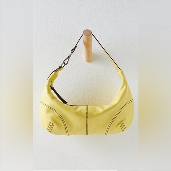 Free People Handbags - Free People Yellow Shoulder Bag